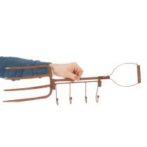 Artikel Hakenleiste Edelrost Deko Heugabel Gartendeko 4 Haken 62cm
