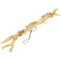 Artikel Holzbündel Hakenleiste Wanddekoration Boho Stil für vielseitige Nutzung