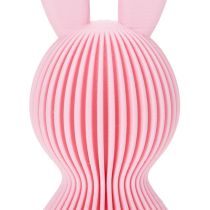 Artikel Dekohasen Set aus rosa Kunststoff 11 cm, moderne Osterdekoration, 4-teilig