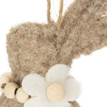 Artikel Filz-Osterhasen Hängedekoration Set 8-teilig, Frühlingshafte Fensterdeko 14 cm