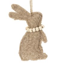 Artikel Filz-Osterhasen Hängedekoration Set 8-teilig, Frühlingshafte Fensterdeko 14 cm