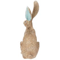 Artikel Hochwertige Hasenfigur 43 cm aus Polystone für Frühlings- und Osterdekoration