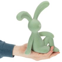 Artikel Polyresin Dekofigur Osterhase 22cm für Innenbereich und geschützten Außenbereich, Set à 2