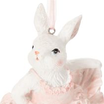 Artikel Bezaubernde Ballerina Hasen Anhänger 12cm für Osterdeko oder Christbaum – 2er Set