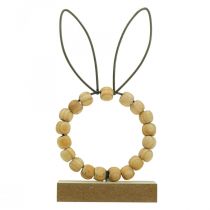 Artikel Hasen Deko Tischdeko Ostern Holzperlen Deko Rost Ø6,5cm 6 St