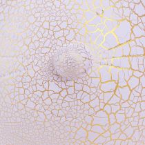 Artikel Rosa Gold Osterhase Hasenkopf Dekoration Krakelee 16,5x16x40cm