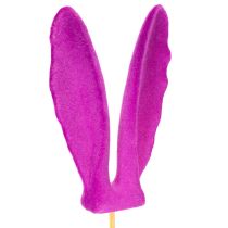 Artikel Hasenohren Blumenstecker aus Kunststoff auf Holzstab 31cm für Frühlingsdekoration