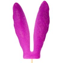 Artikel Hasenohren Blumenstecker aus Kunststoff auf Holzstab 31cm für Frühlingsdekoration