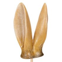 Artikel Hasenohren Gartenstecker 29cm, Frühlingsdeko aus Keramik, 4er Set wetterfeste Tierfiguren für Garten und Osterdekoration