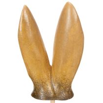 Artikel Hasenohren Gartenstecker 29cm Frühlingsdeko Keramik 4er Set Tierfiguren für Garten und Osterdeko