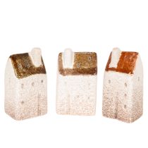 Artikel Dekohaus-Set Keramik Miniaturhäuser 7 cm 3 Stück