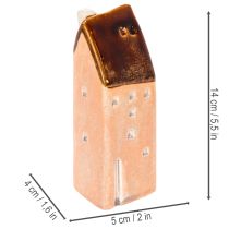 Artikel Dekohaus Keramik Set Miniatur Häuschen 14 cm 3 Stück Innenbereich