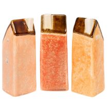 Artikel Dekohaus Keramik Set Miniatur Häuschen 14 cm 3 Stück Innenbereich