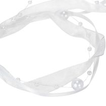 Artikel Hochzeitsband Weiß 20mm 5m