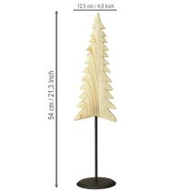 Artikel Holz Tannenbaum Weihnachtsdeko Paulownia Natur H54cm Geschenkartikel
