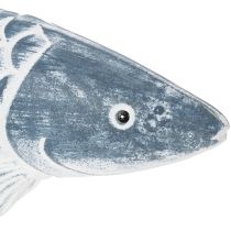 Artikel Holzfisch Dekorationsobjekt aus Holzmehl, 35cm, für Innenbereich