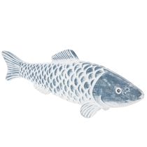Artikel Holzfisch Dekorationsobjekt aus Holzmehl, 35cm, für Innenbereich