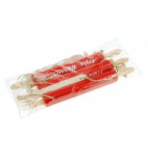 Artikel Holzhänger Nudelholz rot 34x28cm 3St.