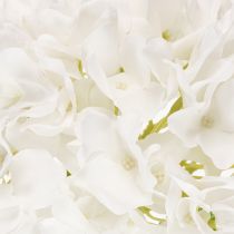 Artikel Kunstblume Hortensie mit Drahtkern 48cm Weiß