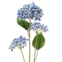 Artikel Künstlicher Hortensienzweig Blau 80 cm – Dekozweig für elegante Arrangements (2 Stück)