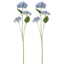 Artikel Künstlicher Hortensienzweig Blau 80 cm – Dekozweig für elegante Arrangements (2 Stück)