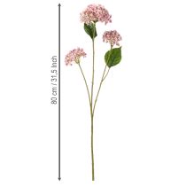 Artikel Künstliche Hortensie Rosa 80 cm – Dauerhafte Dekoration im 2er-Set