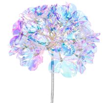 Artikel Künstlicher Blütenzweig Hortensie Kunststoff irisierende Farben 36cm 2St