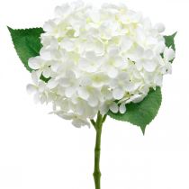 Hortensie künstlich Weiß 53cm