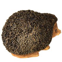 Artikel Igel Dekofigur Herbst Handbemalt Braun Polyresin 14×9,5×9cm