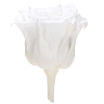 Artikel Infinity Rosen Echte Rosenköpfe Mini Rosen Weiß Ø3cm 16 St Konservierte Blüten Langlebig Deko