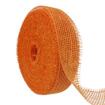 Artikel Juteband Hellorange 5cm 40m