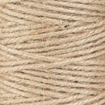 Artikel Jutegarn Natur Kordel 3mm Rolle 100m × 2St – für Floristen