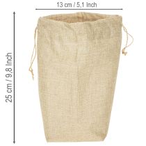 Artikel Jutetasche 13,5×11cm H25cm