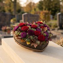 Artikel OASIS® Renewal® Biolit® Blumensteckschaum-Herz, 33 × 33 × 5 cm, schwarz, 2 Stück