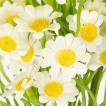 Artikel Künstlicher Kamille Blumenbund 28 cm – Realistische Seidenblumen für langlebige Dekoration, 3er Set