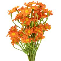Artikel Kunstblumen Kamille Orange 27cm 3er-Bund - Hochwertige Deko für saisonale Arrangements