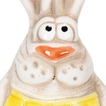 Artikel Handbemalte Osterhasen Figuren aus Keramik – Charmante Deko für Frühling und Ostern, 11 cm, 4er-Set