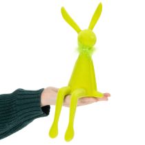 Artikel Osterhasen Kantenhocker Set 36cm, Dekorative Frühlingsfiguren mit Feder-Details, 2-teilig