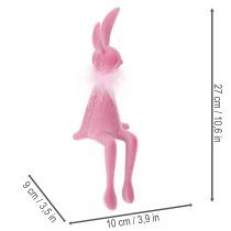 Artikel Osterhasen Figur Kantenhocker Kunststoff 27cm Innenbereich Dekoration 2er Set