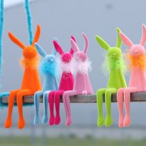 Artikel Osterhasen Figur Kantenhocker Kunststoff 27cm Innenbereich Dekoration 2er Set