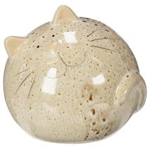 Artikel Runde Keramik Katzen Deko-Figuren für Wohnzimmer und Schlafzimmer 13 cm