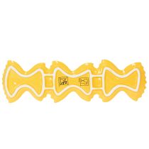 Artikel Gelbe Keramik-Dipschale 31 cm in Pasta-Form für kreative Tischdekoration