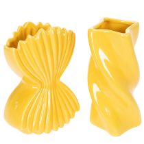 Artikel Keramik Tischvase 16cm für Innenräume Dekoratives Gestaltungselement