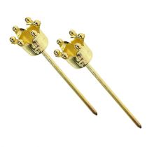 Kerzenhalter Krone Gold 4St