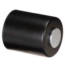 Artikel Stabkerzenhalter Metall Magnetisch Matt Schwarz Ø 4 cm 4er Set
