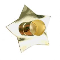 Kerzenhalter Stern Gold Ø2,2cm 4St