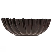 Artikel Kerzenhalter Vintage Kuchenform Dunkelbraun Ø11,5cm 4 Stück Ambiente Dekoration