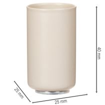 Artikel Stabkerzenhalter Metall Magnet Ø25mm Cremeweiß 4er-Set Innenbereich