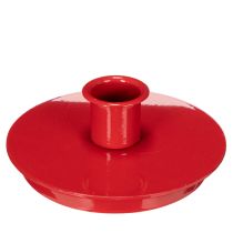 Artikel Kerzenhalter aus Metall Rot 10cm für Stabkerzen 2 Stück