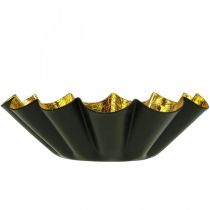 Artikel Teelichthalter Weihnachten Backform Schwarz Gold Ø12cm 2er Set